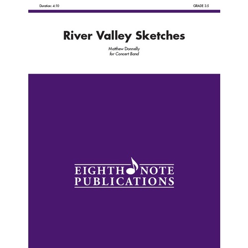 River Valley Sketches Concert Band Gr 3.5