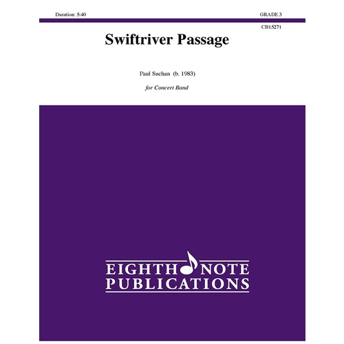 Swiftriver Passage Concert Band Sheet Music Grade 3