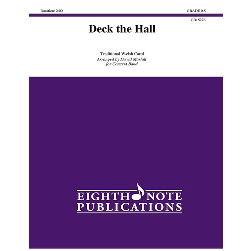 Deck The Hall Concert Band Gr 0.5
