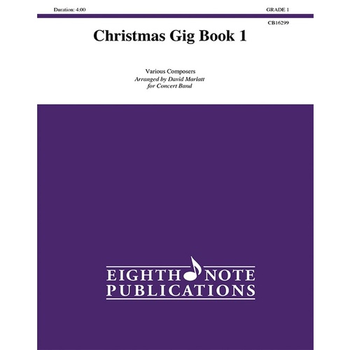 Christmas Gig Book Concert Band Gr 1