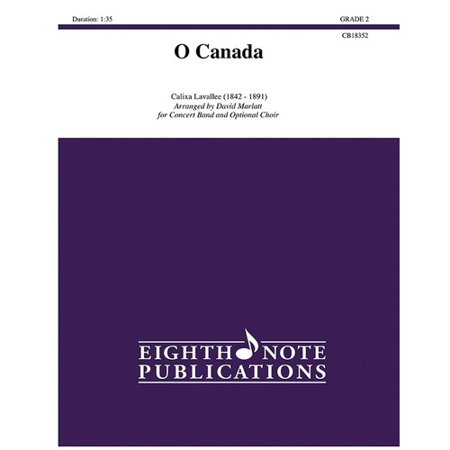 O Canada Concert Band Gr 2