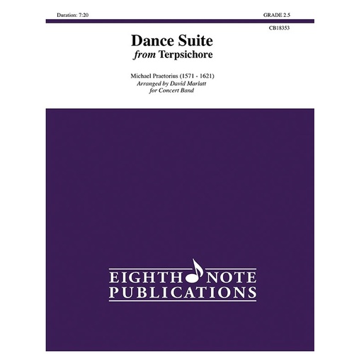 Dance Suite From Terpsichore Concert Band Gr 2.5