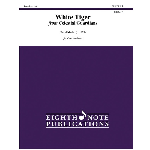 White Tiger From Celestial Guardians Concert Band Gr 0.5