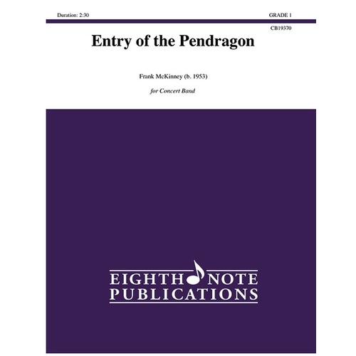 Entry Of The Pendragon Concert Band Gr 1
