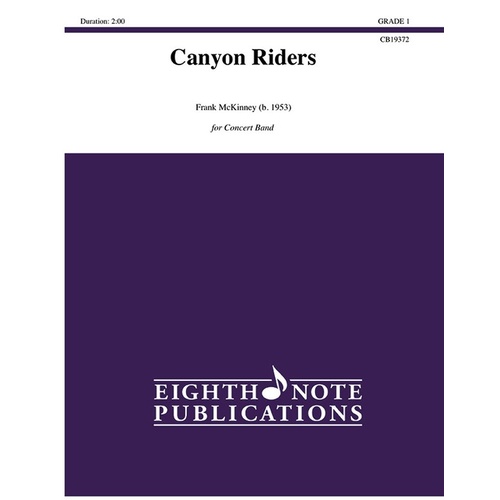 Canyon Riders Concert Band Gr 1
