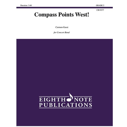 Compass Points West! Concert Band Gr 2