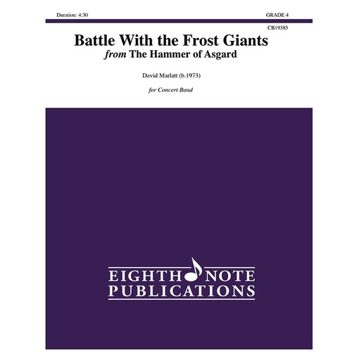 Battle With The Frost Giants Concert Band Gr 4