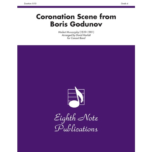 Coronation Scene From Boris Godunov Concert Band Gr 4