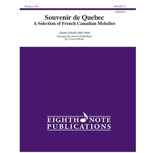 Souvenir De Quebec Concert Band Gr 3.5