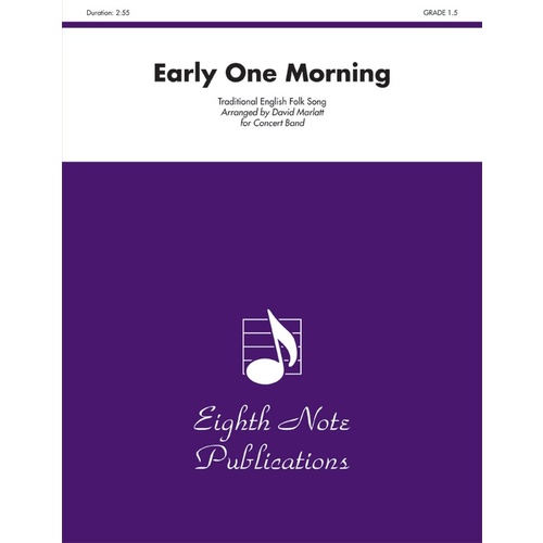 Early One Morning Concert Band Gr 1.5