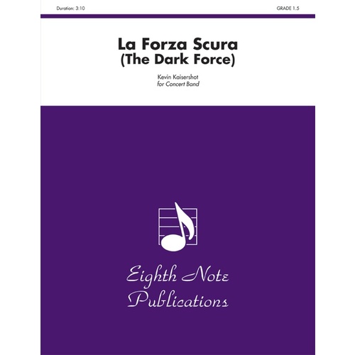 La Forza Scura - The Dark Force Concert Band Gr 1.5