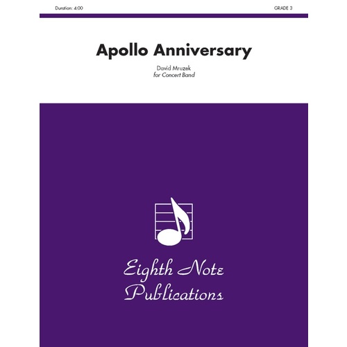 Apollo Anniversary Concert Band Sheet Music Grade 3