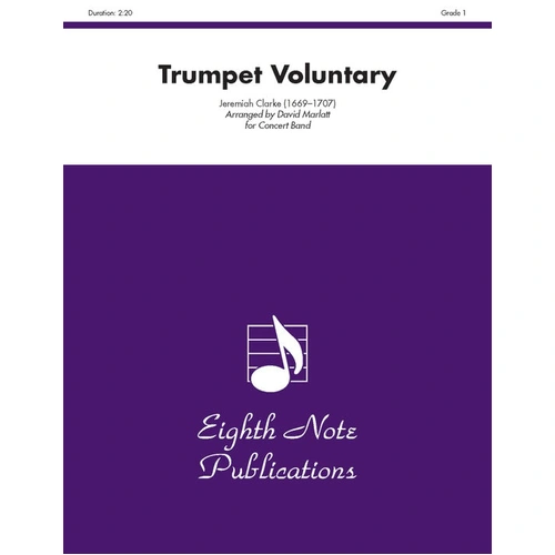 Trumpet Voluntary CB Grade 1.5 Concert Band Sheet Music