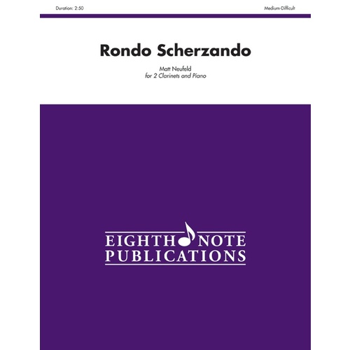 Rondo Scherzando 2 Clarinets/Piano