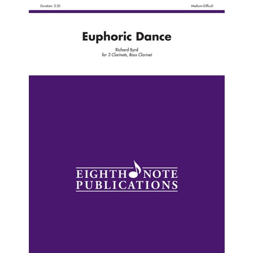 Euphoric Dance 3 Clarinets Bass Clarinet