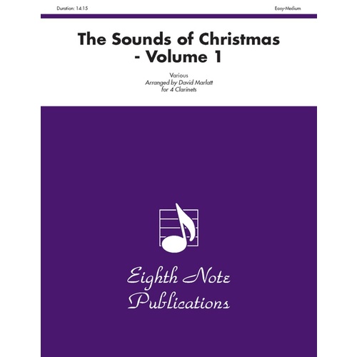 Sounds of Christmas Volume 1 for 4 Clarinets