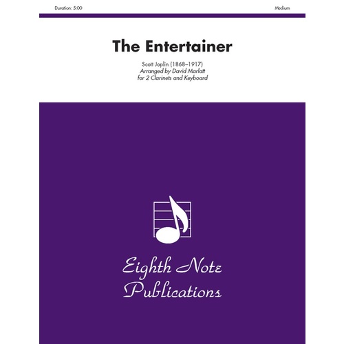 Entertainer The 2 Clarinets/Piano