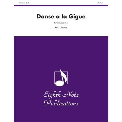Danse A La Gigue 3 Clarinets