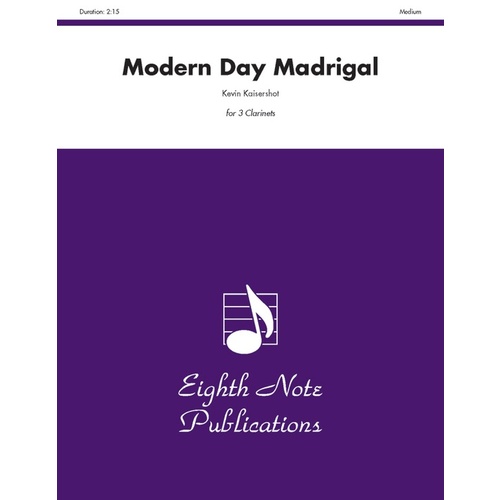 Modern Day Madrigal 3 Clarinets