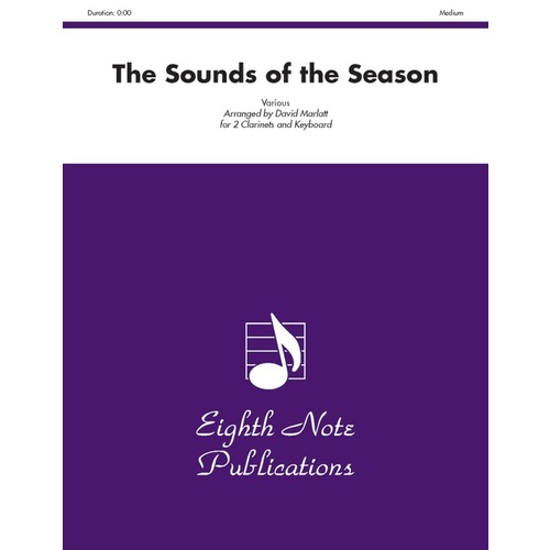 Sounds of the Season: 2 Clarinets and Piano Sheet Music