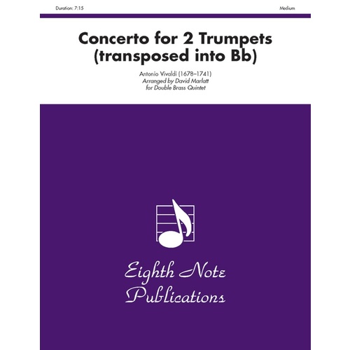 Concerto For 2 Trumpets Double Brass Quintet