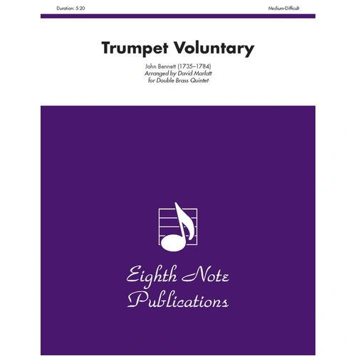 Trumpet Voluntary for Double Brass Quintet - Flexi and Small Ensemble Sheet Music