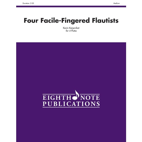 Four Facile-Fingered Flautists 4 Flutes