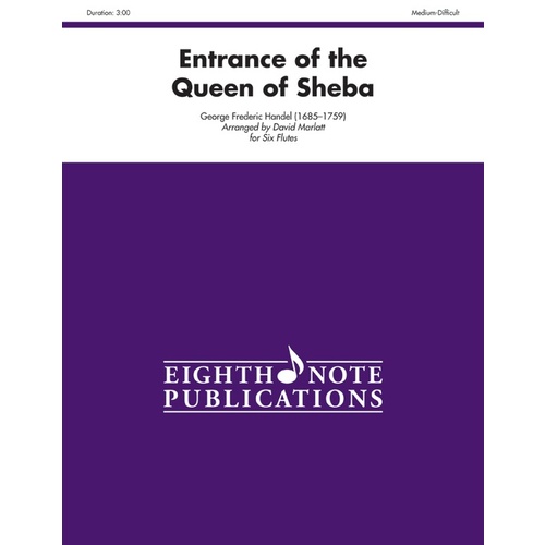 Entrance Of The Queen Of Sheba 6 Flutes
