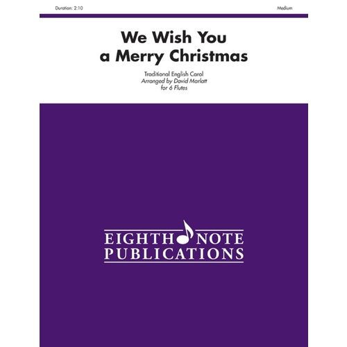 We Wish You a Merry Christmas for 6 Flutes Sheet Music