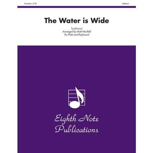 Water is Wide Flute and Piano Sheet Music