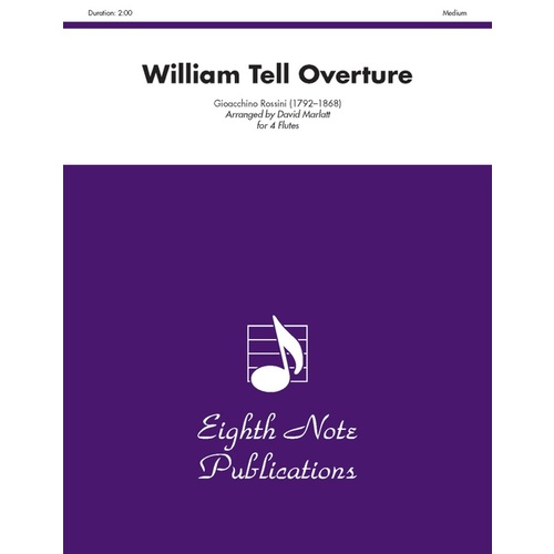 William Tell Overture for 4 Flutes Sheet Music