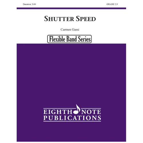 Shutter Speed Flexible Band/String Ensemble Grade 2.5 - Eighth Note Publications 81-FB22024