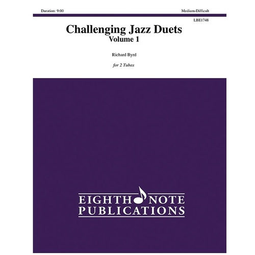 Challenging Jazz Duets Volume 1 - Tuba