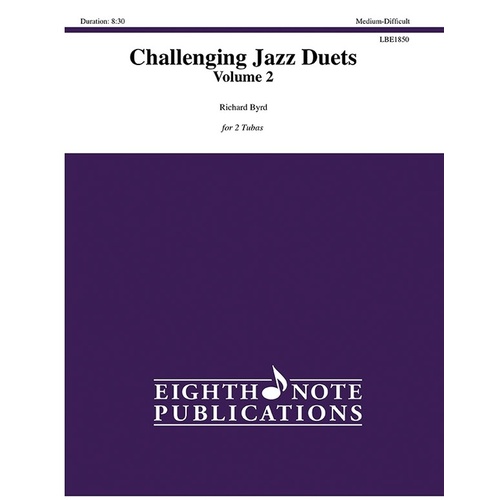 Challenging Jazz Duets Volume 2 - 2 Tubas