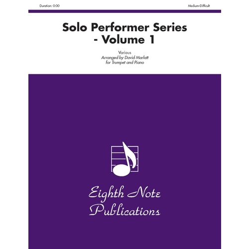 Solo Performer Series Volume 1 Trumpet and Piano Sheet Music