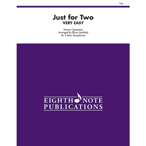 Just For Two Very Easy Tenor Saxophone Duets