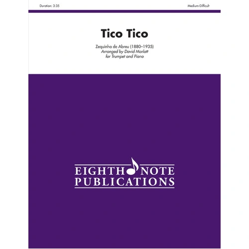 Tico Tico Trumpet and Piano Sheet Music