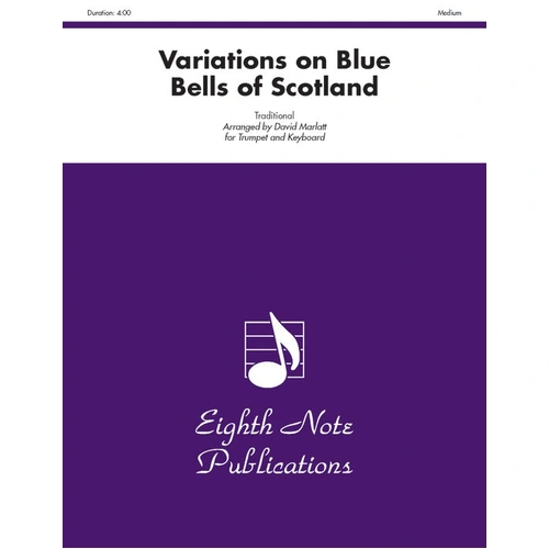 Variations on Blue Bells of Scotland for Trumpet and Piano Sheet Music