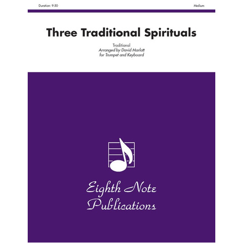 Three Traditional Spirituals for Trumpet and Piano Sheet Music