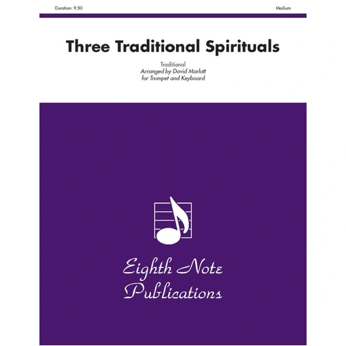 Three Traditional Spirituals for Trumpet and Piano Sheet Music