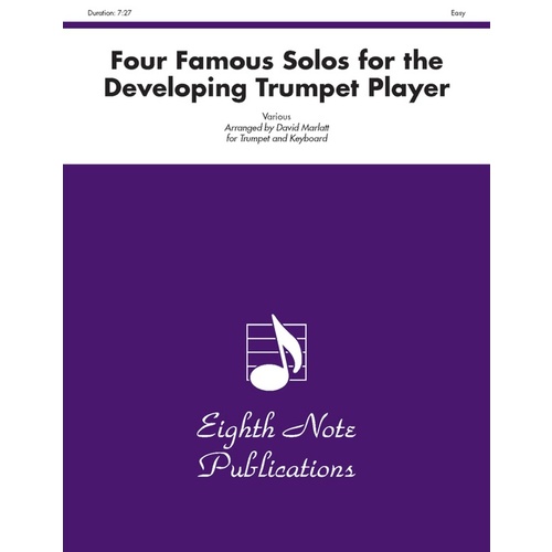 Four Famous Solos For Developing Trumpet Player