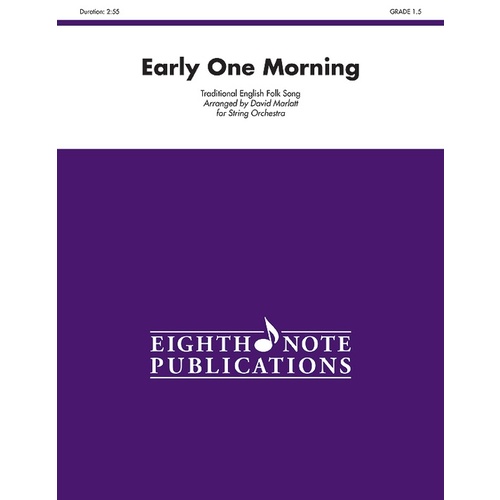 Early One Morning String Orchestra Gr 1.5