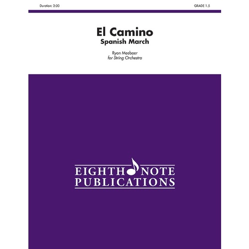 El Camino - Spanish March String Orchestra Gr 1.5