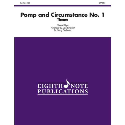 Pomp And Circumstance No. 1 - Theme String Orchestra Gr 2