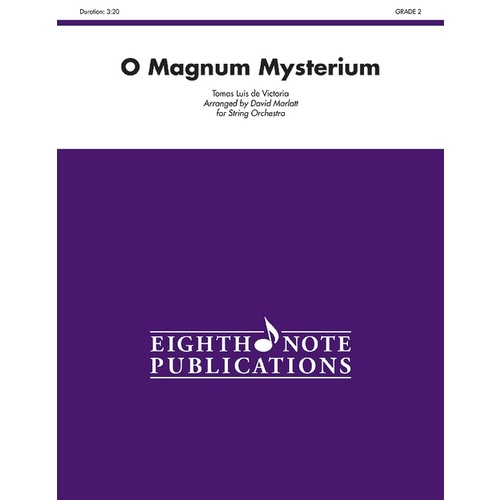 O Magnum Mysterium String Orchestra Gr 2
