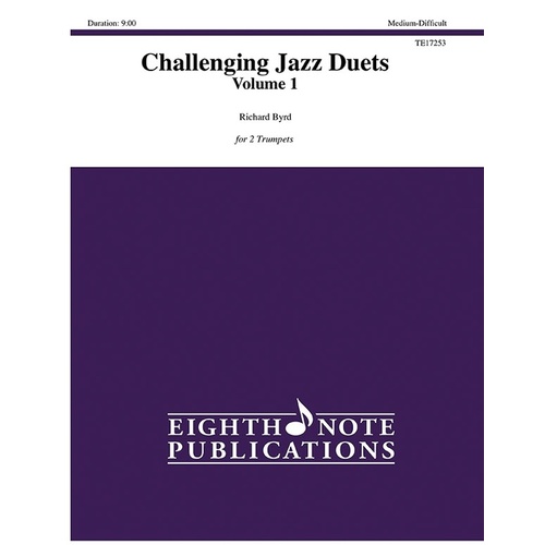 Challenging Jazz Duets Volume 1 - 2 Trumpets