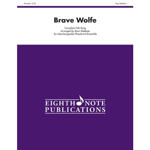 Brave Wolfe Flexible Woodwind Ensemble Sheet Music