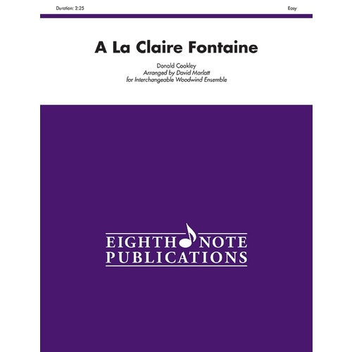 A La Claire Fontaine Flexible Woodwind Ensemble
