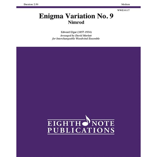 Enigma Variation No 9 Flex Woodwind Ensemble