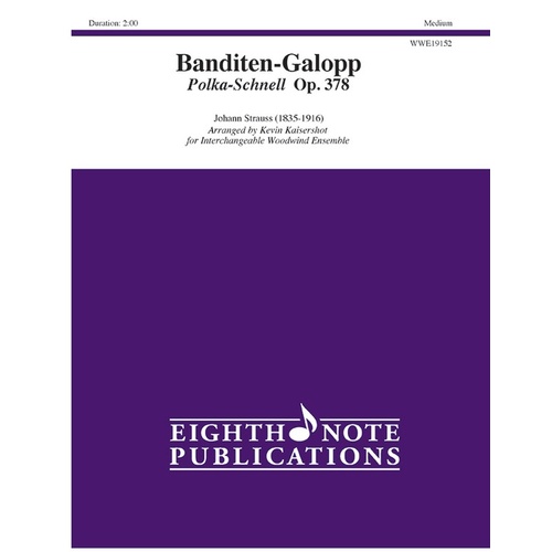 Banditen Galoppe Op 378 Flexible Wind Ensemble